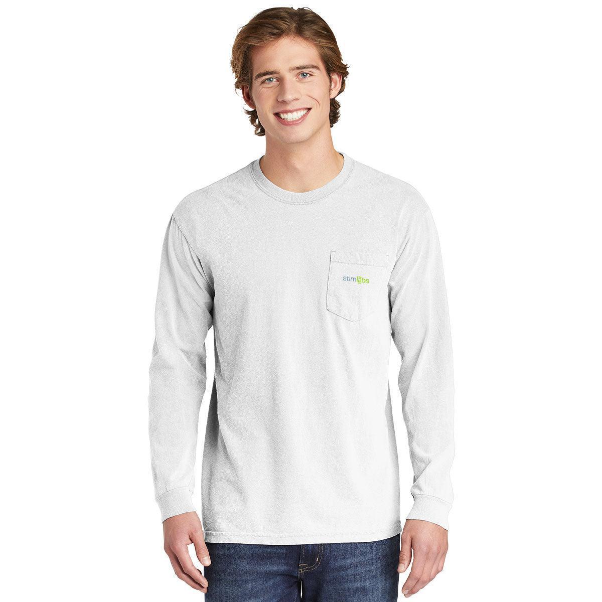 Comfort Colors Heavyweight Ring Spun Long Sleeve Pocket Tee