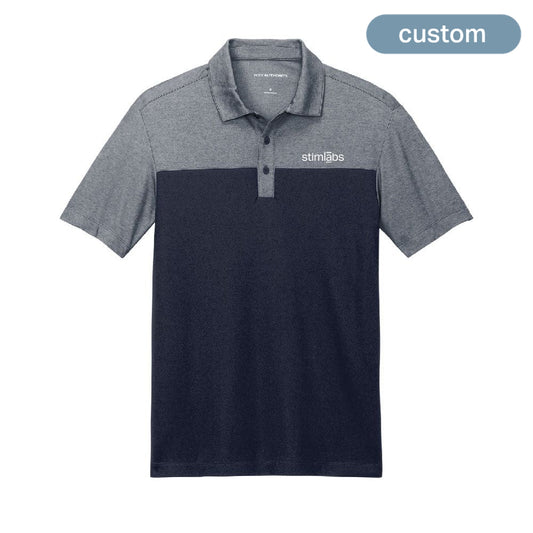 Stimlabs Fine Pique Blend Blocked Polo