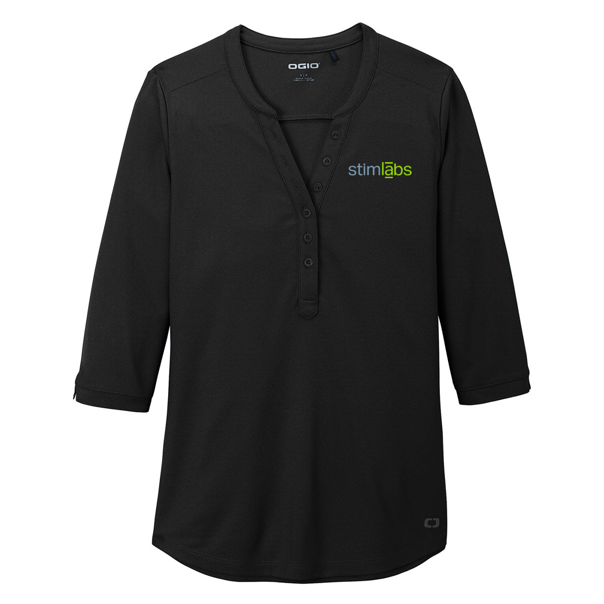 OGIO Ladies Jewel Henley